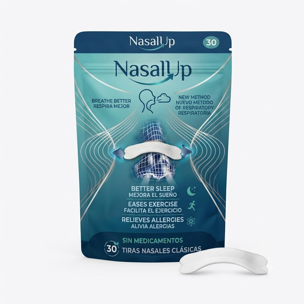NasalUp® Tiras Nasales Transparentes