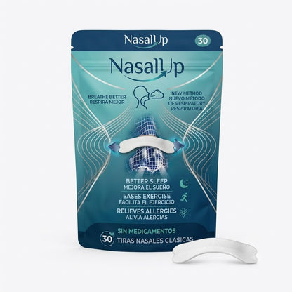 NasalUp® Tiras Nasales Transparentes